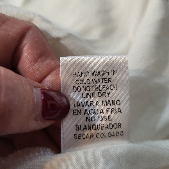 Entro large white Sheer lace Lined Tunic With Camisole NEW WITH TAGS - Picture 5 of 16